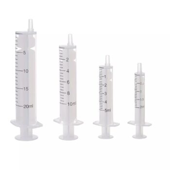 2 Part Disposable Luer Lock Syringe