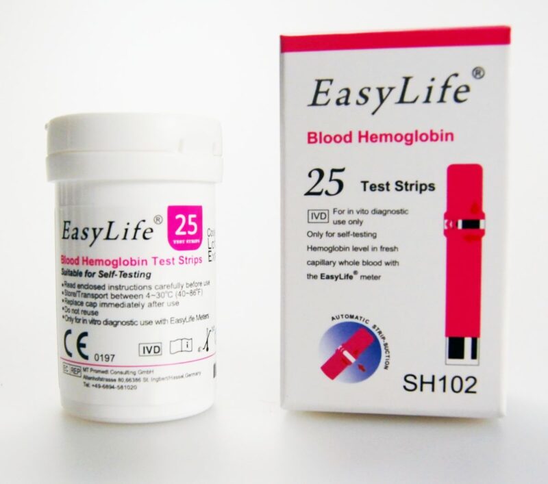 Easy Life Blood Hemoglobin 25 Test Strips
