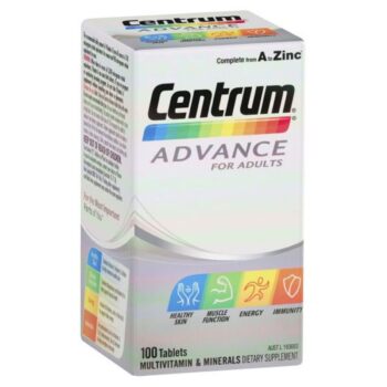 Centrum Advance For Adults Tablets - 100 Pack