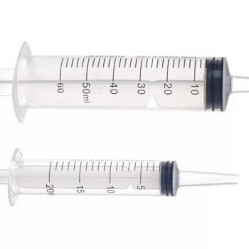 3 Part Single-use Catheter Syringes