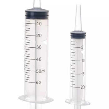 3 Part Single-use Catheter Syringes
