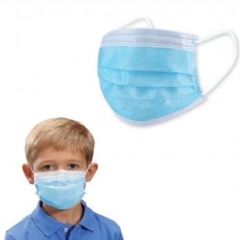 3 Ply Medical and Surgical Disposable Cotton Face Mask For Kids