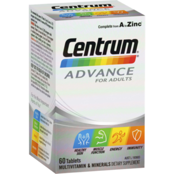 Centrum Advance For Adults Tablets - 60 Pack