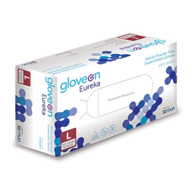 Gloveon Nitrile Examination Gloves – Powder-free 300 Pcs