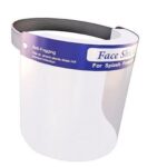 Medical-Grade Protective Face Shield, Anti-Fog, Blue