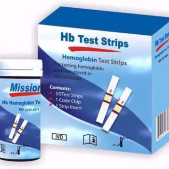 Home 76 Mission (Acon) Hemoglobin 50 Test Strips