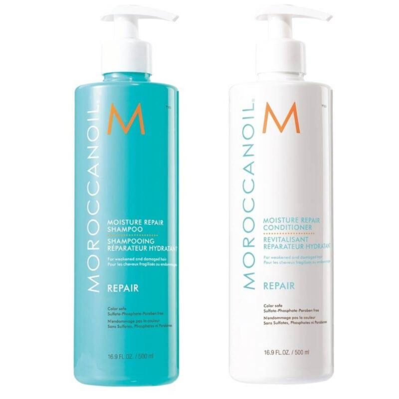 Moroccanoil Moisture Repair Shampoo & Conditioner Duo 500ml
