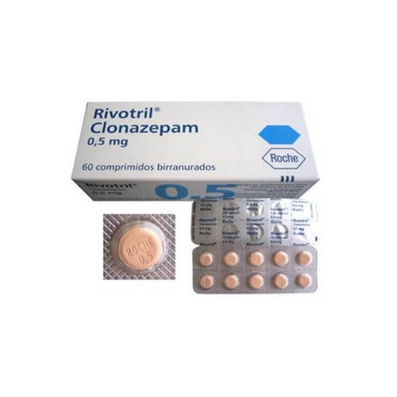 Rivotril (Clonazepam) 60 Tablets 0.5 mg