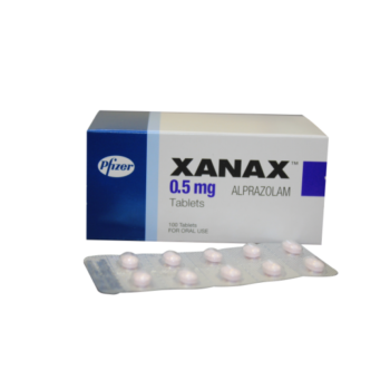 Xanax (Alprazolam) 100 Tablets 0.5 mg